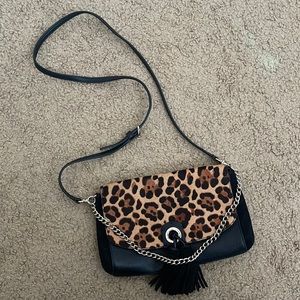Kate spade leopard Crossbody